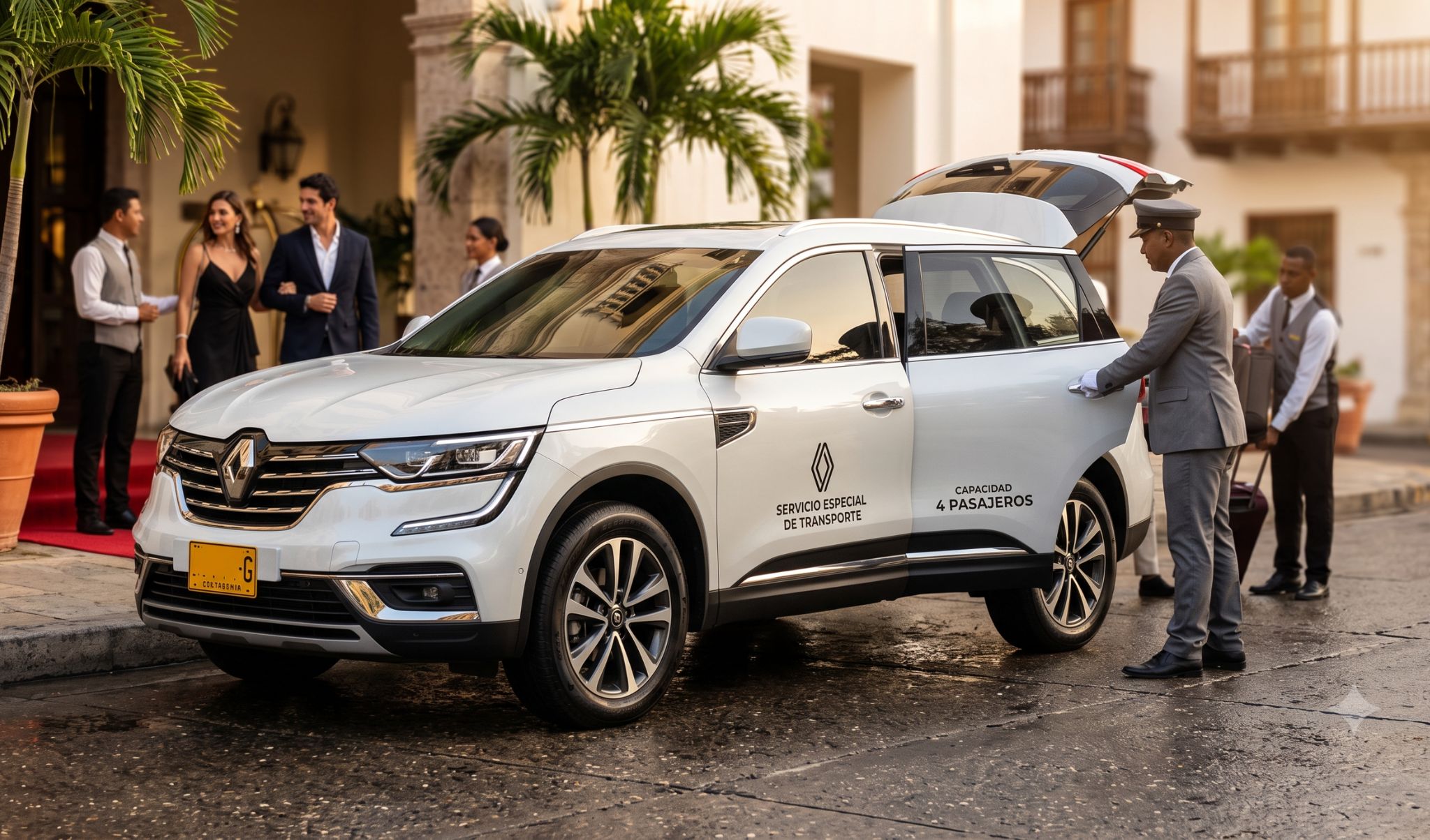 Special transport service using SUV-type vehicles for up to 4 passengers.
